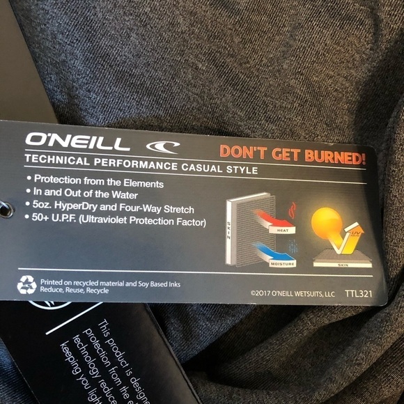 O'Neill /NWT/ Men's Hybrid  Short Sleeve Sun Shirt - Picture 11 of 11